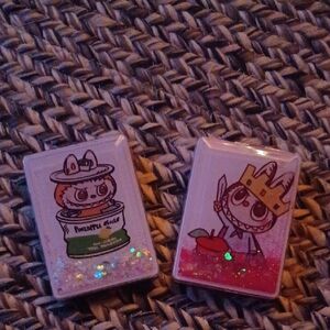 Labubu Glitter Case - Set Of 2